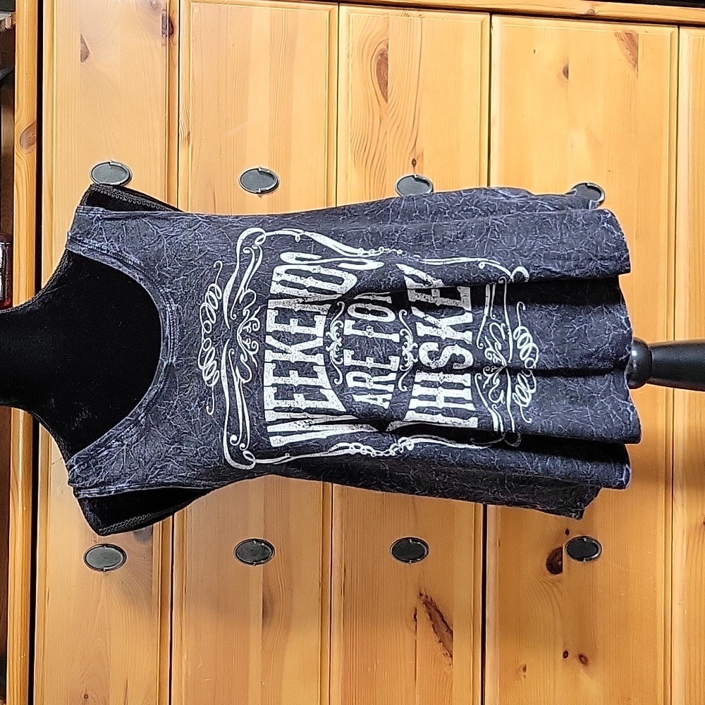 Weekends are for whiskey tank